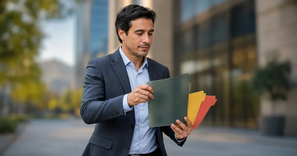 Consultor contable chileno prioriza prospectos con carpetas de calificación.