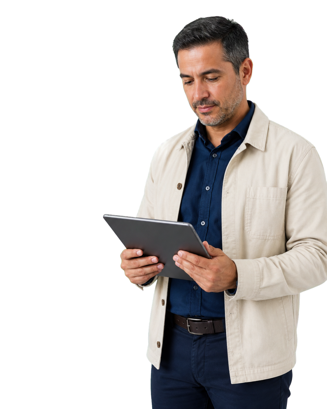 Especialista de aseo y limpieza B2B con implementos de trabajo.